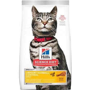Hill's แมวโต สูตร UrinaryHairball