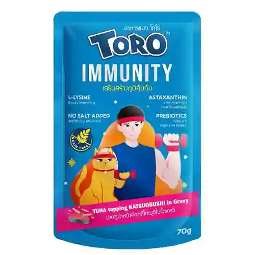 Toro เพาซ์แมว 70g. สูตร Immunity