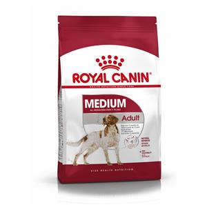 Royal Canin สุนัขโต สูตร Medium Adult เม็ดกลาง