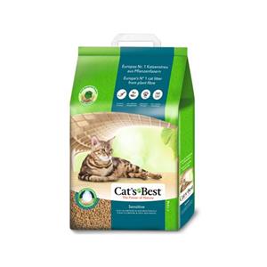 Cat's Best ทรายแมวไม้สน สูตร Sensitive 8ลิตร