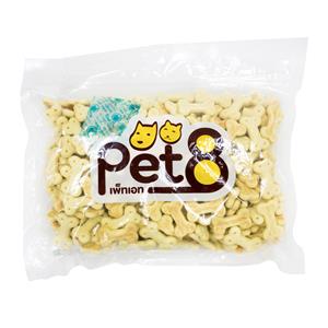 Pet8 ขนมสุนัข บิสกิต รสไก่ 500ก.