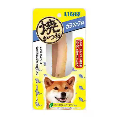 Inaba ยากิ ขนมสุนัข ปลาทูน่าย่าง รสน้ำซุปไก่ (QDS-53)