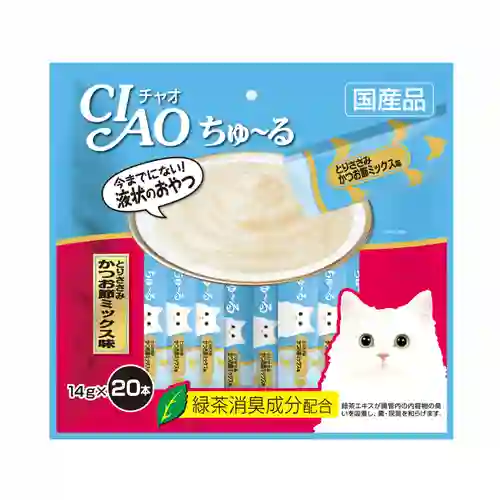 เชาว์,เชา,ชาว,สอดไส้,ขนม,แมวเลีย,creamy,ขนมแมว,ครีมมี่,cream,ครีม,สติ๊ก