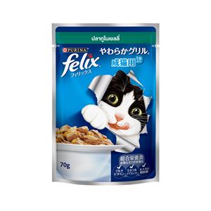Felix เพาซ์แมว รสปลาทูเจลลี่ 70ก.
