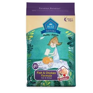 BUZZ Nutera แมวทุกช่วงอายุ รสปลาและไก่