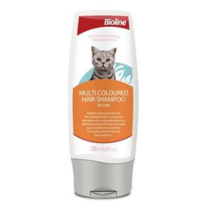 Bioline แชมพูแมวสีเข้ม 200มล.
