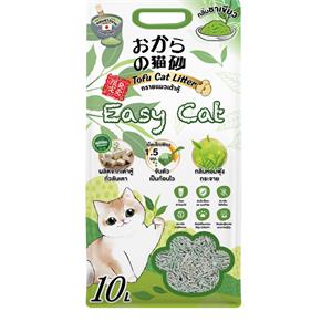 Easycat ทรายแมวเต้าหู้ กลิ่นชาเขียว