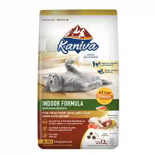 คานิว่า,แมวโต,adult,grain free,hairball,ก้อนขน,ขน,ผิว,control,indoor,อินเดอร์,ในบ้าน,อาหารเม็ด,เม็ดแมว,อาหารแมว,อาหารเม็ดแมว