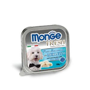 Monge ถาดสุนัข รสปลาหิมะ 100ก.