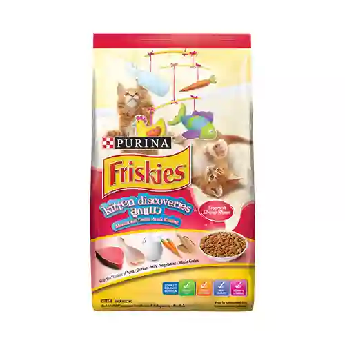 Friskies ลูกแมว รสไก่ปลา