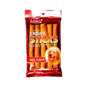 Sleeky ขนมสุนัข คริสปี้สติ๊ก รสเนื้อ 6ชิ้น