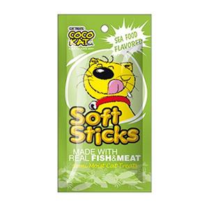 Cocokat Soft Stick ขนมแมว รสซีฟู้ด 50ก.