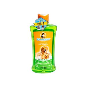 Bearing แชมพู สูตรสำหรับสุนัขขนยาว เขียว 300ซีซี