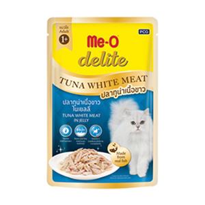 8850477005952 (โหล) 12x70ก. Me-o Delite เพาซ์แมว รสทูน่าเนื้อขาว โหลเพาซ์Delite ทูน่าเนื้อขาว12x70g. โหล 12x70 g. มีโอ,ดีไลท์,เพาซ์แมว,เพาซ์,เพาช์,pounch,อาหารเปียก,ซอง,แมว,เพา,เพาช์แมว,เพาแมว,เพ้า,เพ้า