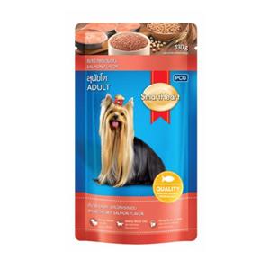 SmartHeart เพาซ์สุนัข รสแซลมอน 130ก.