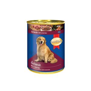 SmartHeart สุนัข รสเนื้อวัวผัก 400ก.