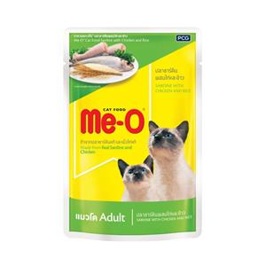 มีโอ เพาซ์แมว รสซาร์ดีนและไก่ 80ก.