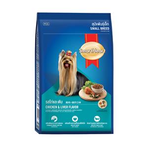 SmartHeart สุนัขโต รสไก่ตับ พันธุ์เล็ก