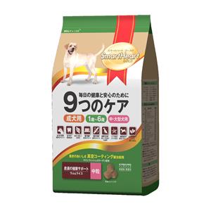 SmartHeart Gold สุนัขโต สูตร 9แคร์ แกะข้าว พันธุ์ใหญ่