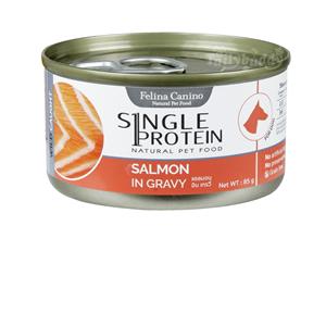 Felina Canino Single Protein สุนัข รสแซลมอนเกรวี่