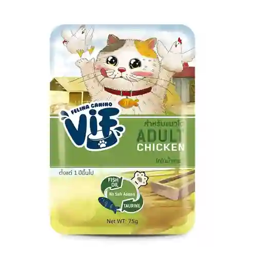 เฟลิน่า,วิฟ,felina,เพาซ์แมว,เพาซ์,เพาช์,pounch,อาหารเปียก,ซอง,แมว,เพา,เพาช์แมว,เพาแมว,เพ้า,เพ้า,เกรวี่,gravy