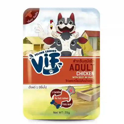 เฟลิน่า,วิฟ,felina,เพาซ์หมา,เพาซ์,เพาช์,pounch,อาหารเปียก,ซอง,หมา,เพา,เพาช์หมา,เพาหมา,เพ้า,เพ้า,เกรวี่,gravy