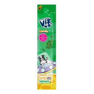 Vif Soft Cream ขนมหมาเลีย รสไก่และผักโขม