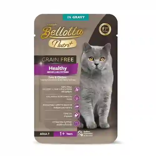 เบลลอตต้า,เพาซ์แมว,เพาซ์,เพาช์,pounch,อาหารเปียก,ซอง,แมว,เพา,เพาช์แมว,เพาแมว,เพ้า,เพ้า,เกรวี่,gravy,ซุป,ซุบ,เกรนฟรี,ป้องกัน