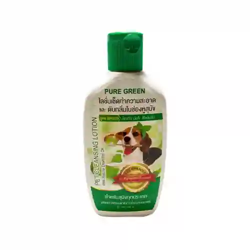 Pure Green น้ำยาทำความสะอาดหู 140ซีซี