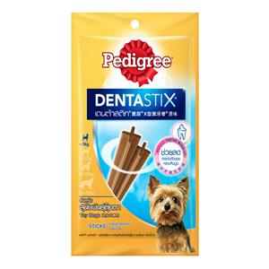 Pedigree Denta Stix ขนมขัดฟันสุนัข สำหรับสุนัขพันธุ์เล็กทอย 120ก.