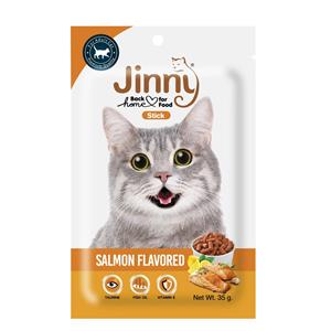 Jinny ขนมแมว รสแซลมอน 35ก.