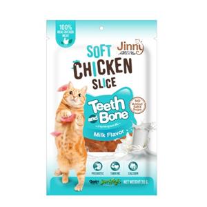 Jinny Soft Chicken ขนมแมว สันในไก่ รสนม