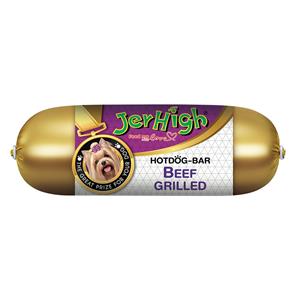 Jerhigh Hotdog Bar ขนมสุนัข รสเนื้อวัว 150ก.