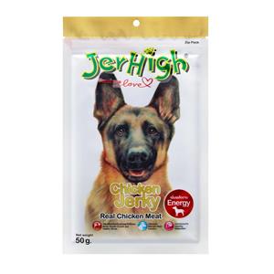 Jerhigh ขนมสุนัข รสสันในไก่ 50ก.