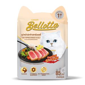 Bellotta เพาซ์แมว รส ทูน่าปลาข้าวสาร