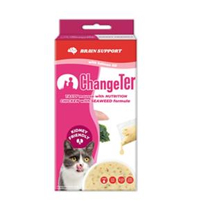 (กล่อง) 10x4ก. ChangeTer แมวเลีย รส Seeweed