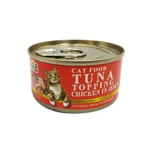 Pet8 แมว รสทูน่าไก่เจลลี่ 85ก. (CC22)