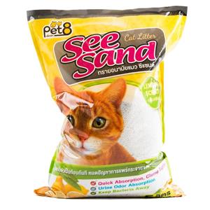 ซีแซน ทรายแมว กลิ่นเลมอน DA82