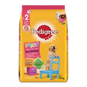 Pedigree ลูกสุนัข รสเนื้อนม