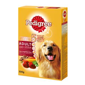 Pedigree สุนัขโต รสตับผัก เม็ดใหญ่