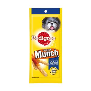 Pedigree Chicken Munch ชิคเก้นมันช์ ขนมสุนัข รสไก่ 40ก.