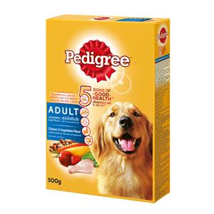 Pedigree สุนัขโต รสไก่ผัก เม็ดใหญ่