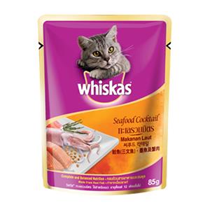 วิสกัส เพาซ์แมว รสทะเลรวม (9) 85ก.