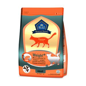 Buzz Advance แมวโต สูตร Weight Plus