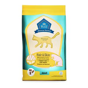 Buzz Advance แมวโต สูตร Hair&Skin