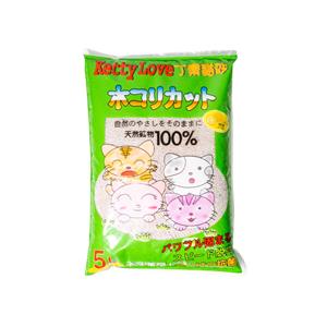 Kitty Love ทรายแมว กลิ่นเลมอน เขียว