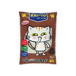 Katto ทรายแมว กลิ่นกาแฟ