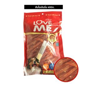 Love Me ขนมสุนัข สันในเส้นนิ่ม 400ก.