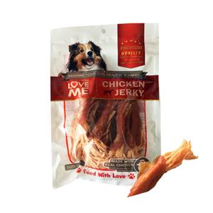 Love Me ขนมสุนัข ปลาหมึกส้ม 160ก.