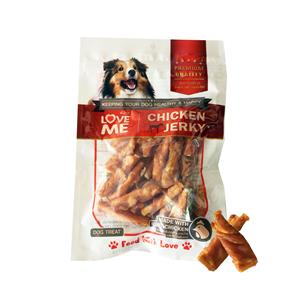 Love Me ขนมสุนัข สติ๊กสั้นพันสันใน 160ก.